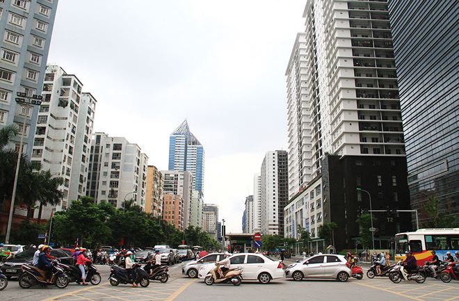 Quá trình đô thị hóa đang diễn ra rất nhanh tại Hà Nội