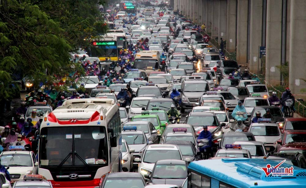 Sở GTVT Hà Nội đang xây dựng đề án cấm xe máy vào nội đô.