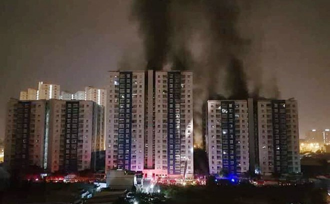 Vụ hỏa hoạn tại chung cư Carina khiến 13 người thiệt mạng