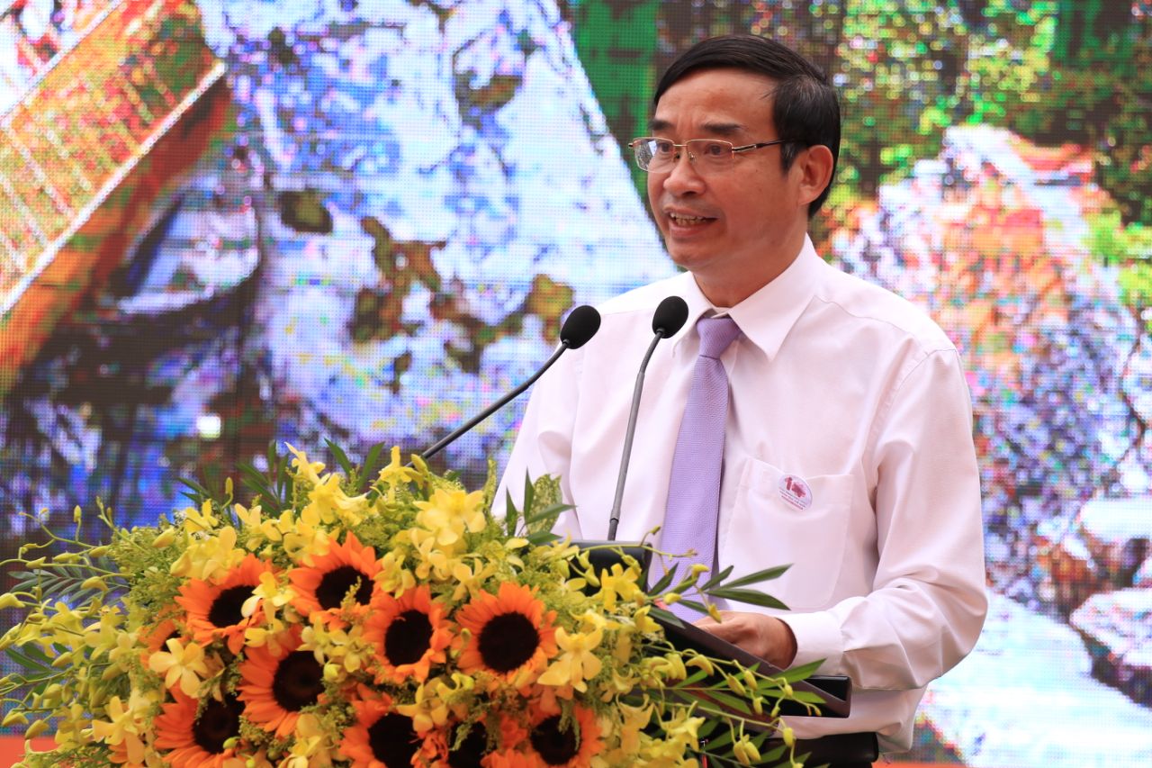 Ông Lê Trung Chinh, Phó Chủ tịch UBND Thành phố Đà Nẵng phát biểu tại sự kiện