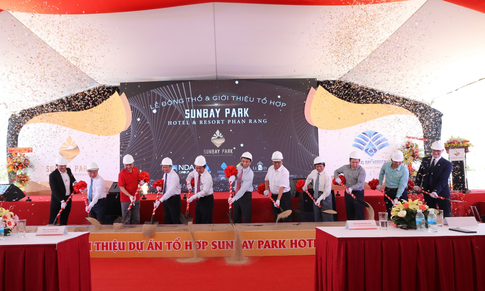 Tổ hợp SunBay Park Hotel & Resort Phan Rang chính thức động thổ, tạo nên lực đẩy phát triển cho du lịch Ninh Thuận