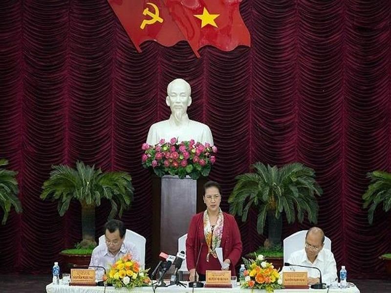 Chủ tịch Quốc hội làm việc tại Bình Thuận.