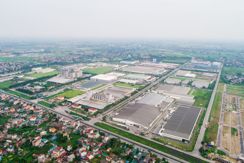 Ảnh 2 – TNI Holdings đang là chủ đầu tư hạ tầng của nhiều KCN trải dài từ Hà Nội, Bắc Ninh, Hưng Yên, Hải Dương, Hà Nam và Thanh Hóa với quy mô trên 2.000 ha đất công nghiệp.