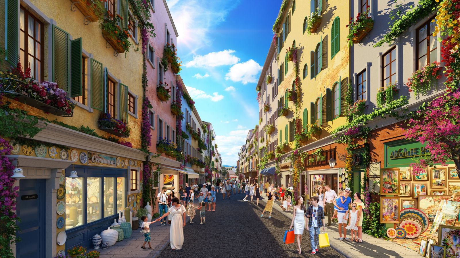 Ảnh 3 - Một “thị trấn Amalfi” thu nhỏ sẽ được hình thành ở Tây Nam đảo Ngọc