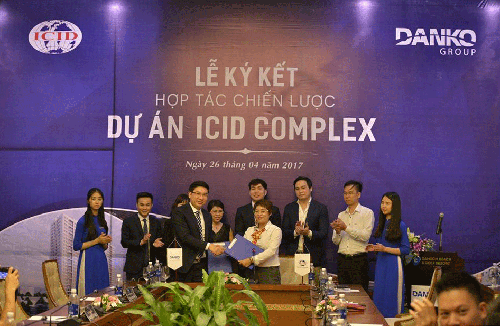 Danko Group tổ chức lễ ký kết hợp tác chiến lược với đối tác ICID Group trong việc phát triển dự án ICID Complex nằm trên đường Lê Trọng Tấn - quận Hà Đông – Hà Nội.