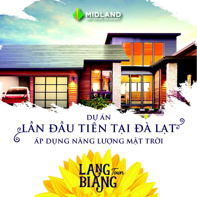 Langbiang Town áp dụng năng lượng mặt trời vào sử dụng