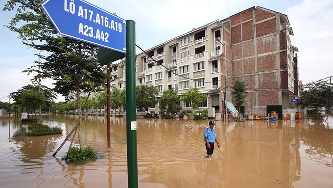 Tình trạng ngập lụt diễn ra thường xuyên và kéo dài tại các khu đô thị mỗi khi mùa mưa đến (Ảnh minh họa)