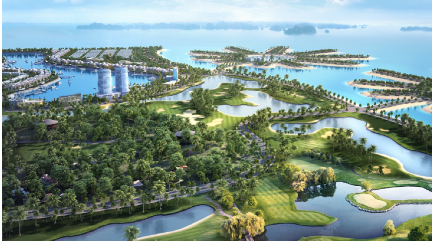 Sân Golf quốc tế 27 lỗ, tiện ích đẳng cấp giúp Tuần Châu Marina thu hút khách hàng cao cấp