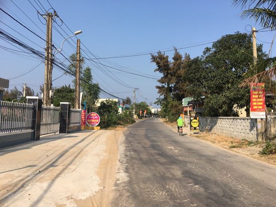 Một góc thị xã Điện Bàn