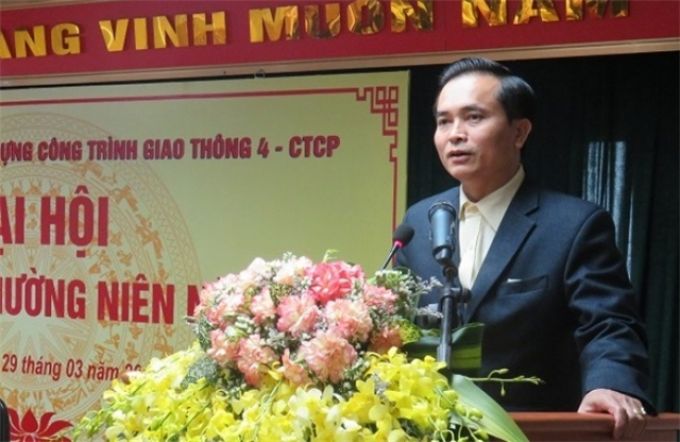 Ông Lê Ngọc Hoa có mặt tại Đại hội cổ đông của Cienco4 ngày 29/3/2015 với tư cách lãnh đạo cũ và là một cổ đông.