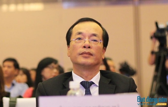 Bộ trưởng Bộ Xây dựng Phạm Hồng Hà tới tham dự Đại hội.