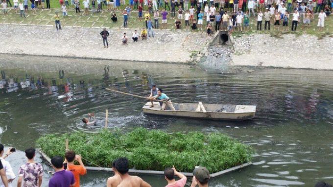 Sông Tô lịch luôn là nỗi ám ảnh ô nhiễm của người Hà Nội.