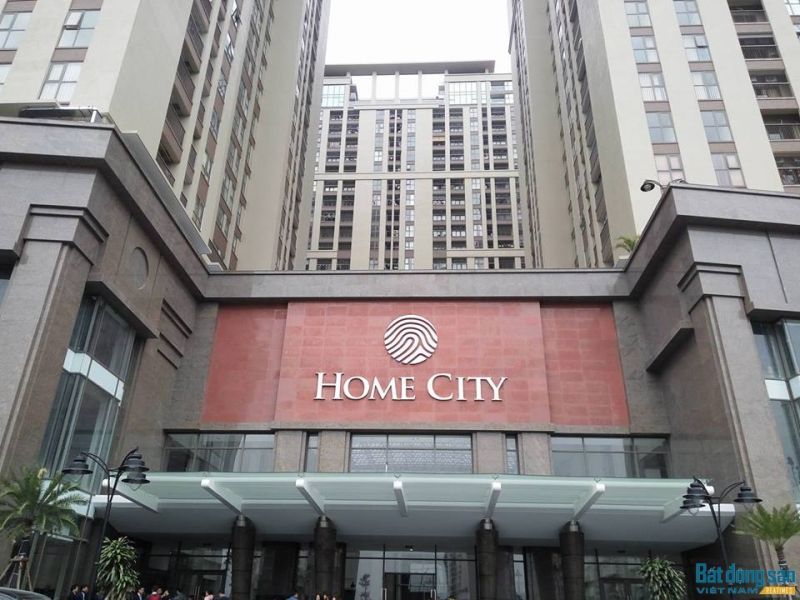  Dự án Home City có 4 tòa nhà với 1.212 căn hộ. 