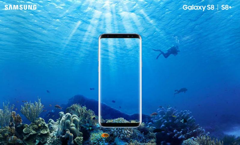 Samsung S8 phá vỡ mọi khuôn khổ với màn hình tràn vô cực vô cùng ấn tượng.