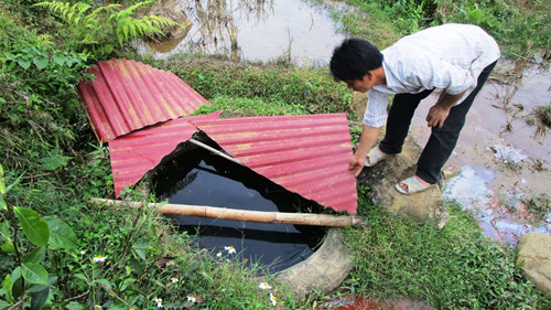 Khu du lịch Pù Luông Retreat gây ô nhiễm, làm nhiều giếng nước của dân không thể sử dụng