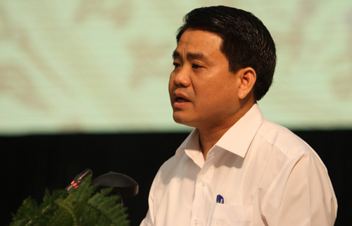 Chủ tịch UBND TP.Hà Nội Nguyễn Đức Chung. (Ảnh: Infonet)