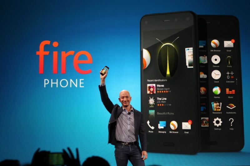 Fire Phone được coi là thất bại lịch sử của Jeff Bezos và Amazon