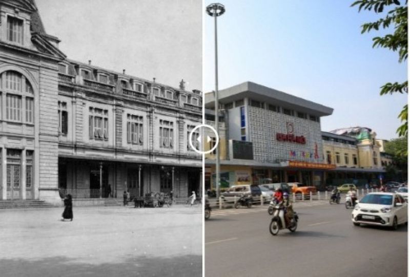 Ga Hà Nội thay đổi theo thời gian