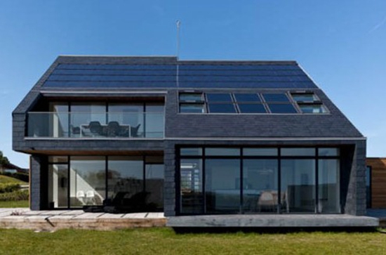 Ngôi nhà ấn tượng có khả năng tự tạo năng lượng tại Aarahus, Đan Mạch. 