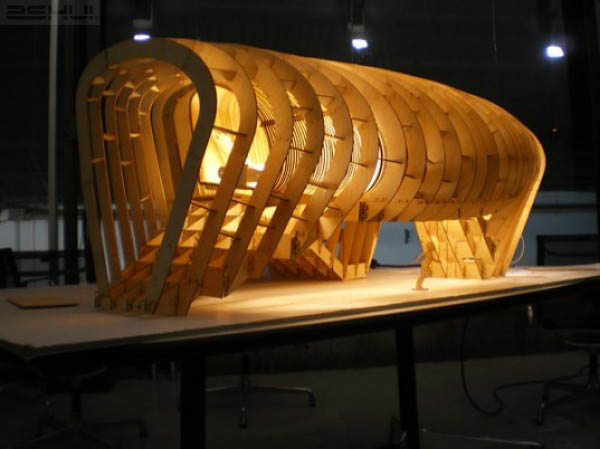 Một mẫu dự thi độc đáo trong cuộc thi “Solar Decathlon” năm 2010 đến từ Viện thiết kế Instituto de Arquitectura Avanzada de Cataluna. (Ảnh số 3: Nguồn Internet)