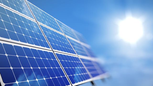 Năng lượng mặt trời ứng dụng rất hiệu quả trong Công trình Xanh.