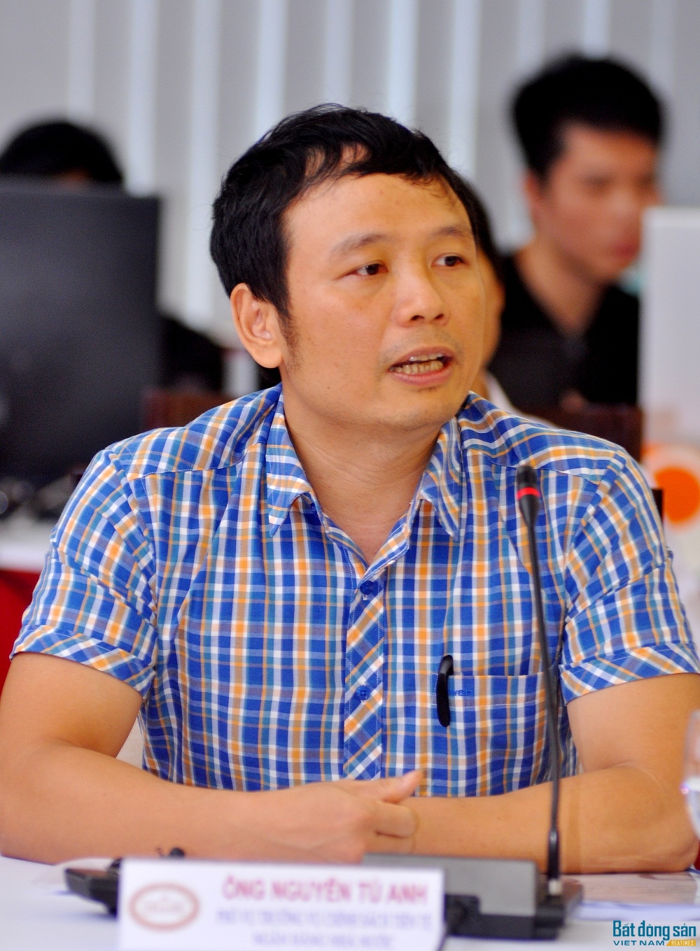 Ông Nguyễn Tú Anh, Phó vụ trưởng Vụ Chính sách tiền tệ NHNN.