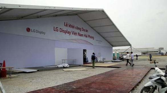 Siêu dự án tỷ USD - LG Display Hải Phòng.