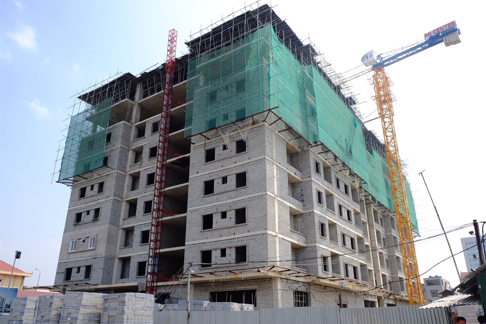Các dự án căn hộ vẫn chiếm chủ yếu trong giao dịch BĐS quý I/2018. Ảnh VGP Toàn Thắng