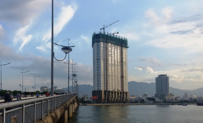 Khách sạn, căn hộ cao cấp Mường Thanh Khánh Hòa. Ảnh: Phan Sông Ngân/ Tuổi trẻ