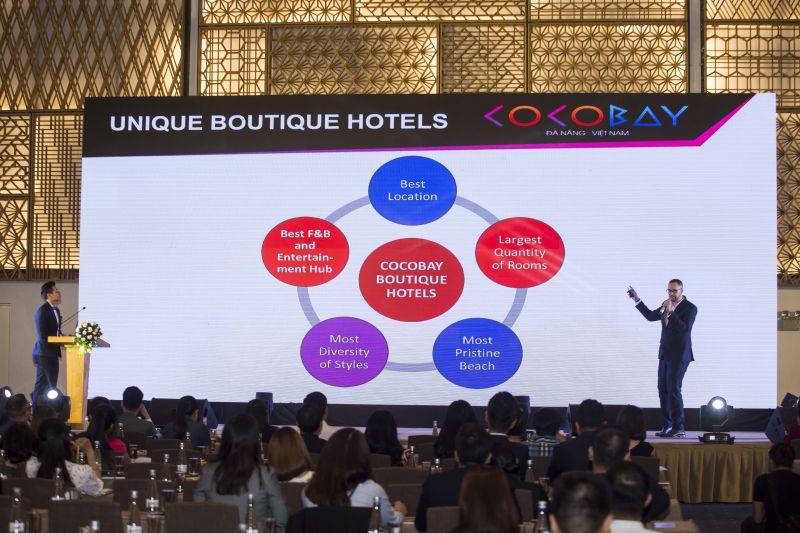Andrew Lambie, Giám đốc điều hành chuỗi Boutique Hotels thuộc tổ hợp Cocobay Đà Nẵng giới thiệu 05 cái nhất của dự án 