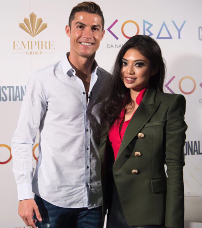 Ronaldo và Phó tổng giám đốc Tập đoàn Empire - Coco Trần.