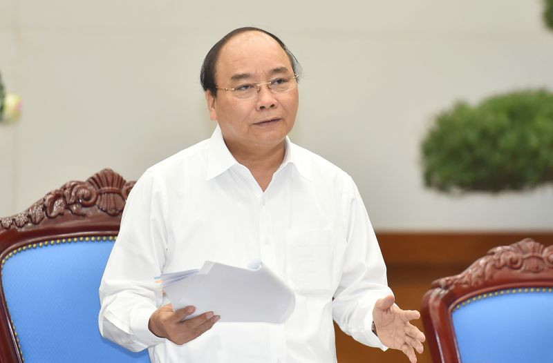 Thủ tướng mong muốn đối thoại nhiều hơn nữa với công nhân. Ảnh VGP/Quang Hiếu