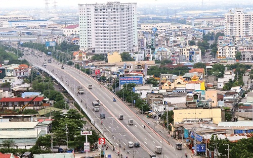 Một góc quận Bình Tân. Nguồn ảnh: SGGP