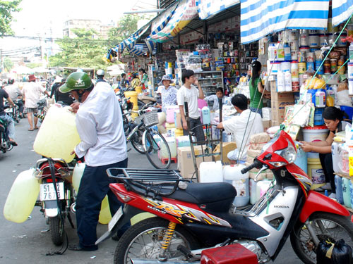Trung tâm Kinh doanh hương hiệu, hoá chất sẽ thay thế chợ Kim Biên. 
