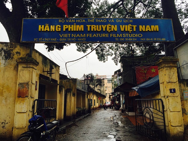Hãng phim truyện Việt Nam tại số 4 Thụy Khuê. (Ảnh: Vietnamnet).