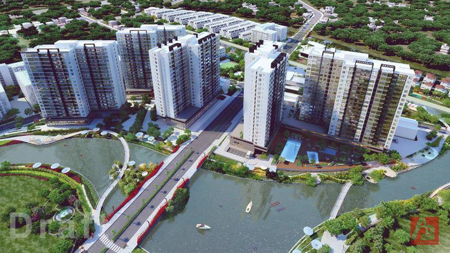 Phối cảnh dự án Mizky Park -liên doanh giữa Nam Long và nhà đầu tư Nhật