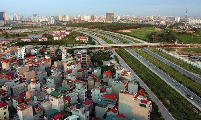 Giá đất nền một số tỉnh ven Hà Nội đã tăng chóng mặt so với trước.