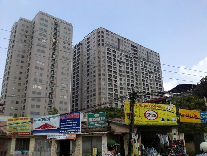 Tháp B văn phòng thuộc Tòa nhà hỗn hợp HH1 ở Ngõ 102 Trường Chinh, Phương Mai (quận Đống Đa) của Công ty cổ phần cơ điện và xây dựng Việt Nam nằm trong danh sách 29 chung cư vi phạm PCCC đến thời điểm này