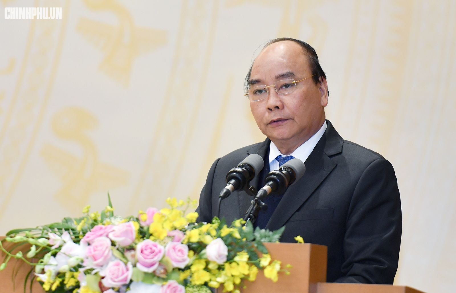 Thủ tướng phát biểu kết luận Hội nghị Chính phủ với các địa phương. Ảnh: VGP/Quang Hiếu
