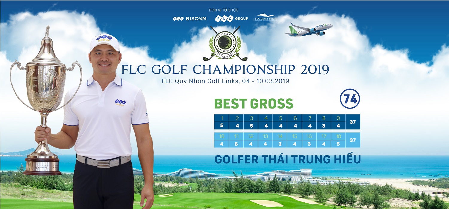 Golfer Thái Trung Hiếu - Nhà Vô địch giải đấu FLC Golf Championship 2019