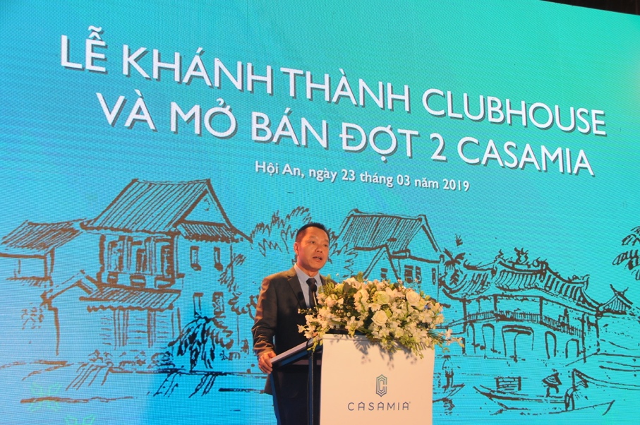 Ông Lương Minh Tuấn – Chủ tịch HĐQT gửi lời tri ân chân thành đến những nhà đầu tư đã chọn đồng hành cùng Casamia