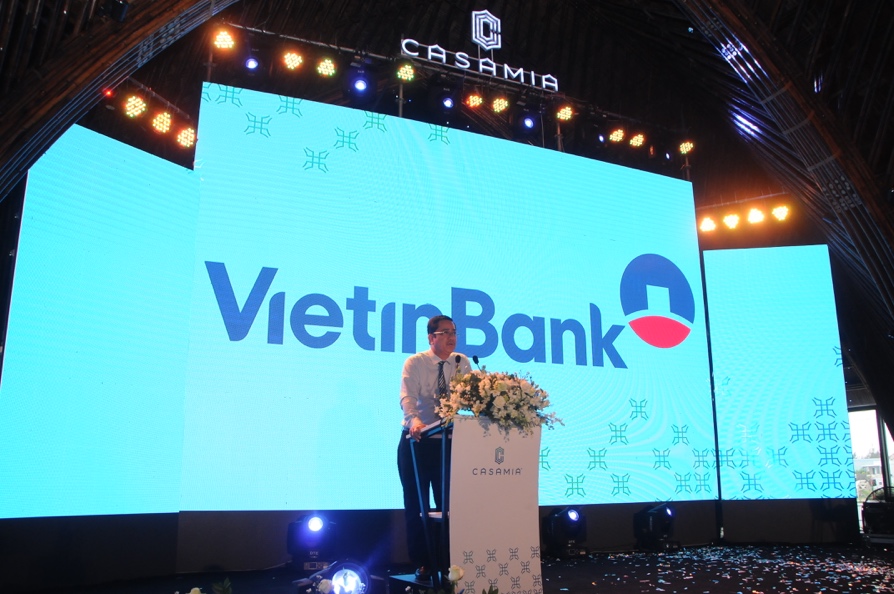  Đại diện Vietinbank phát biểu tại dự án