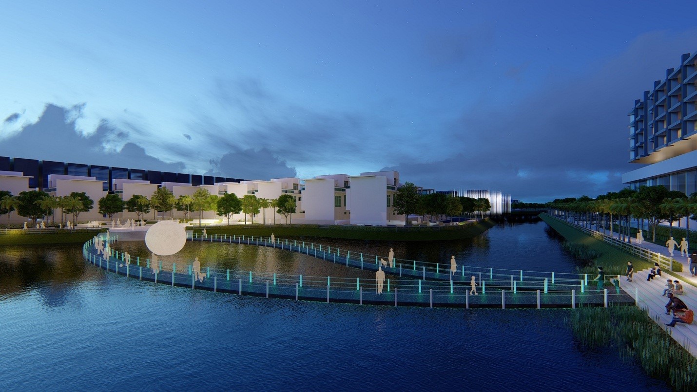 Tọa lạc kế bên quần thể du lịch nghỉ dưỡng FLC Sầm Sơn, FLC Galaxy Park bao gồm 70 căn biệt thự xây dựng theo mô hình shop villa (kết hợp giữa nghỉ dưỡng và kinh doanh) nằm hướng ra hồ điều hòa rộng 3,2 ha.