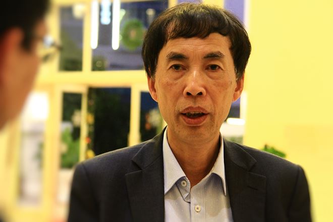 Chuyên gia kinh tế Võ Trí Thành. Ảnh: Thành Nguyễn.