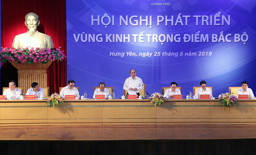 Thủ tướng Chính phủ Nguyễn Xuân Phúc chủ trì Hội nghị Phát triển vùng kinh tế trọng điểm Bắc Bộ