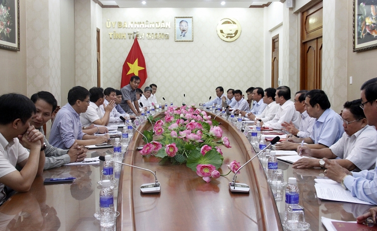 PVN bàn giao Dự án cho tỉnh Tiền Giang sử dụng và quản lý