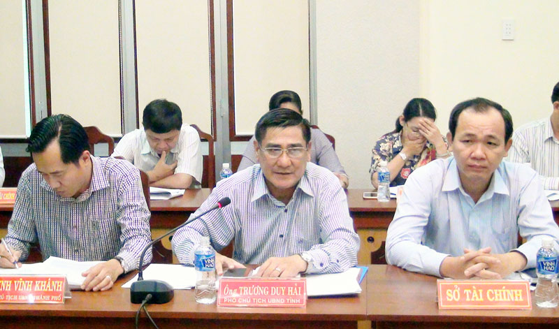 Ông Trương Duy Hải - Phó chủ tịch UBND tỉnh