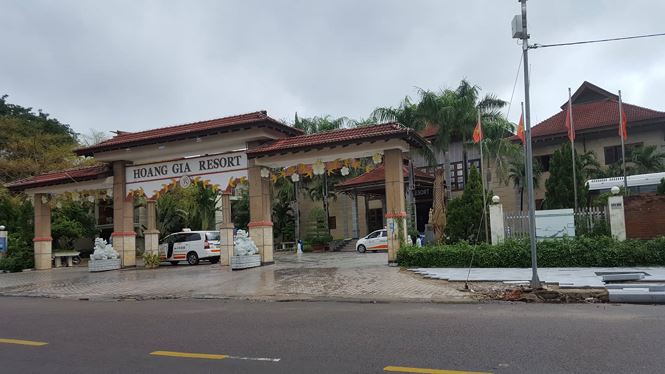 Khu Resort Hoàng Gia Quy Nhơn (số 01 đường Hàn Mặc Tử, phường Ghềnh Ráng, TP Quy Nhơn, tỉnh Bình Định).