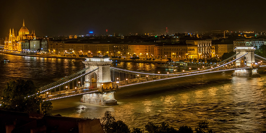 Một góc thủ đô Budapest của Hungary