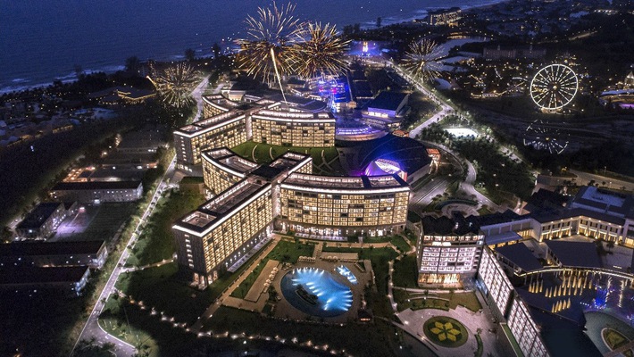 Dự án Casino thuộc quần thể du lịch - nghỉ dưỡng Corona Resort & Casino Phú Quốc tại Bãi Dài, Phú Quốc.